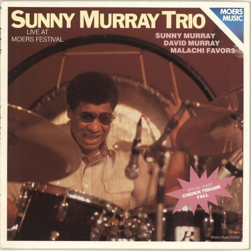 Sunny Murray Live At Moers Festival German vinyl LP album (LP